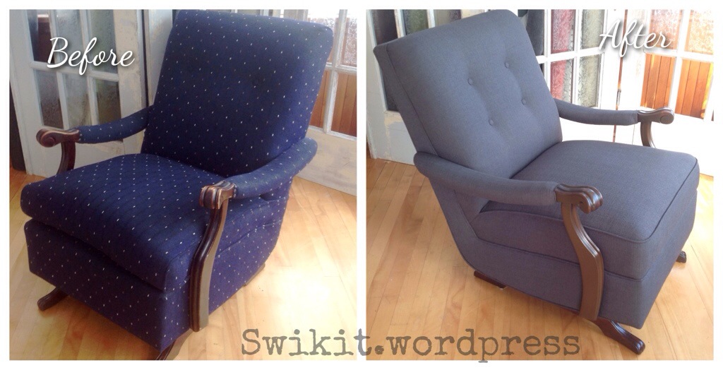 Updating a 1940s Kroehler Rocker – Artisan Upholstery Studio