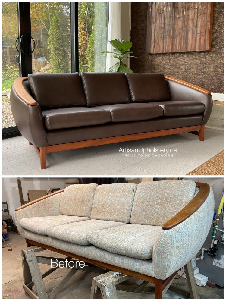R Huber and Associates Barrel Sofa